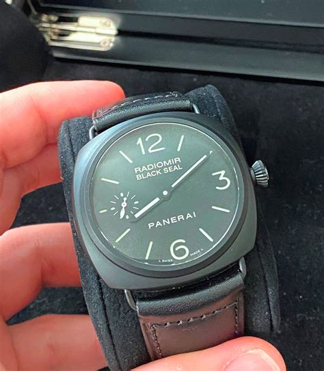 panerai replica radiomir black seal|panerai radiomir black seal ceramic.